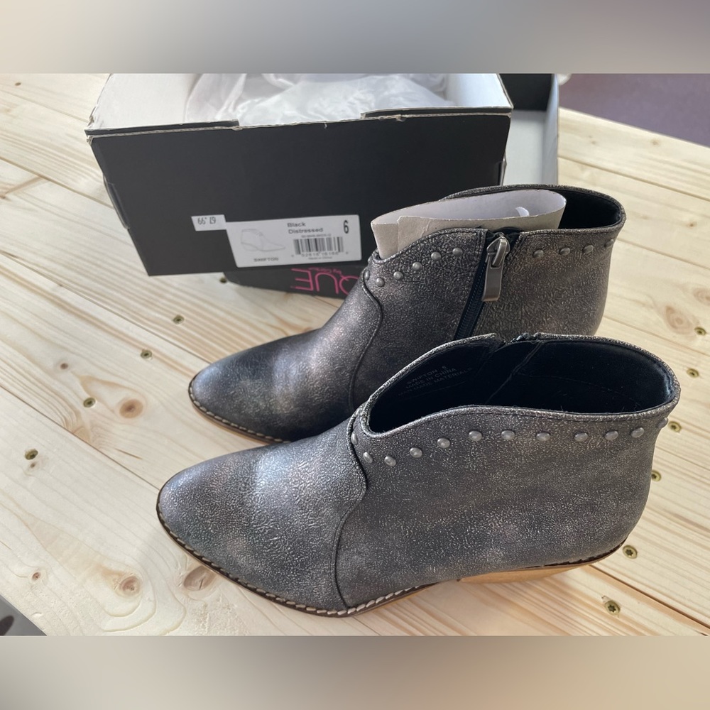 Corkys Black Booties‎ 6M